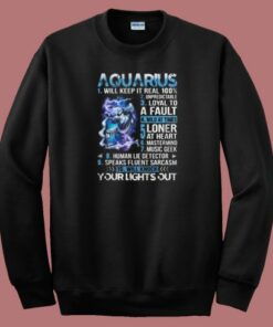10 Things Aquarius 80s Sweatshirt