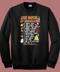 12 Days Of Dispatching Traffic Sweatshirt