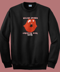 1973 Rolling Stones European Tour 80s Sweatshirt