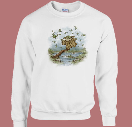 A Balance Diet Yoda Sweatshirt Sale On Sale