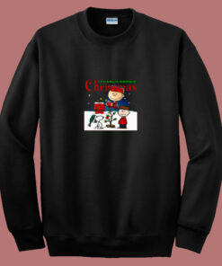 A Charlie Brown Christmas Movie 80s Sweatshirt