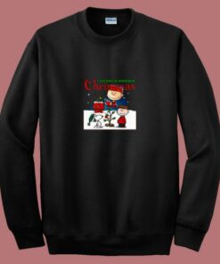 A Charlie Brown Christmas Movie 80s Sweatshirt