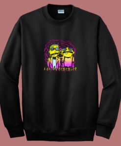 A Day To Remember Rick And Morty 80s Sweatshirt