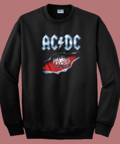 AC DC Razors Edge 80s Sweatshirt
