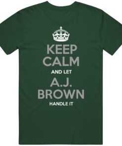 A.J. Brown Keep Calm Philadelphia Football Fan T Shirt A.J. Brown Keep Calm Philadelphia Football Fan T Shirt