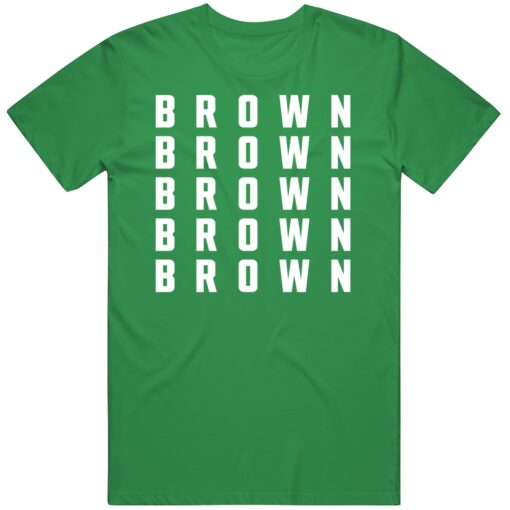 A.J. Brown X5 Philadelphia Football Fan T Shirt