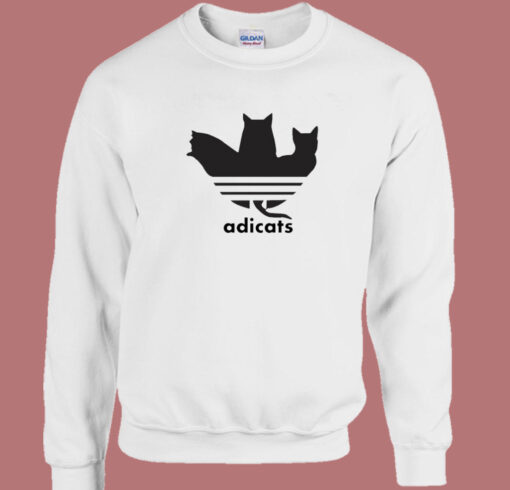 Adicats Logo Parody Sweatshirt