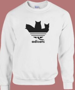 Adicats Logo Parody Sweatshirt 1 Adicats Logo Parody Sweatshirt 2