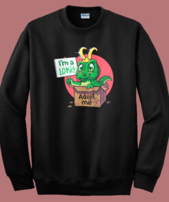 Adopt This Loki Alligator 80s Sweatshirt 1