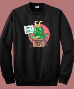 Adopt This Loki Alligator 80s Sweatshirt 2