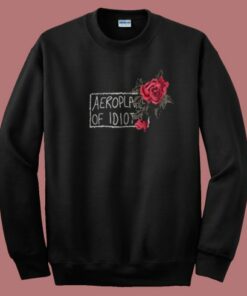 Aeroplane Of Idiots 80s Sweatshirt 1 Aeroplane Of Idiots 80s Sweatshirt 2