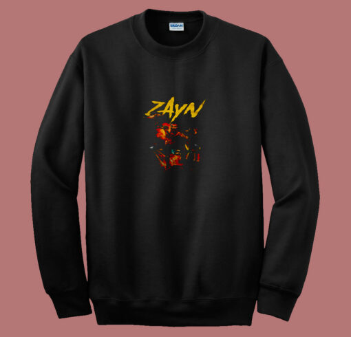 Aesthetic Zayn Malik Zombie City 80s Sweatshirt