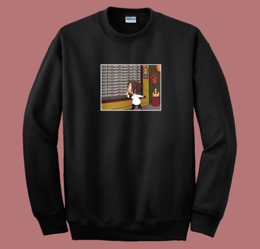 Against The Machine Simpsons Sweatshirt