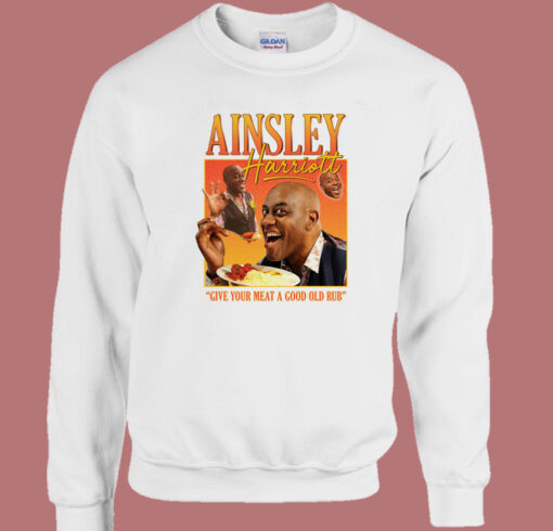 Ainsley Harriott Homage Funny Sweatshirt