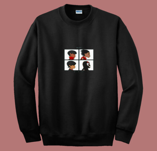 Akira Neo Tokyo Days Demon Days Parody 80s Sweatshirt