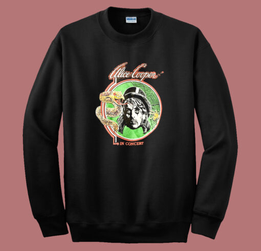 Alice Cooper Snake And Spider Sweatshirt