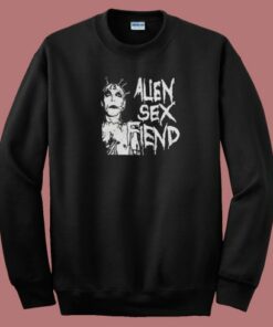 Alien Sex Fiend Graphic 80s Sweatshirt