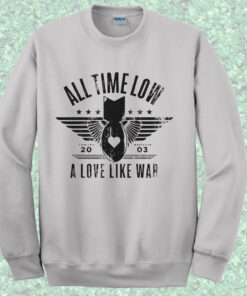 All Time Low A Love Like War Crewneck Sweatshirt 1