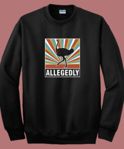 Allegedly Ostrich 80s Sweatshirt 1