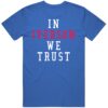 Allen Iverson We Trust Philadelphia Basketball Fan T Shirt