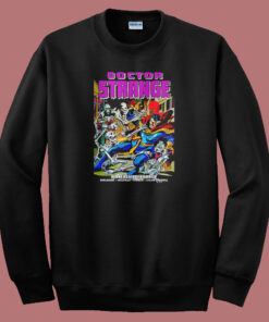 Alone Against Eternity Strange 80s Sweatshirt 1