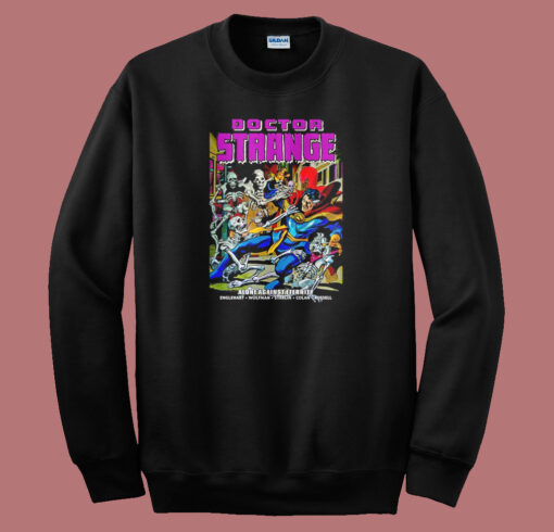 Alone Against Eternity Strange 80s Sweatshirt