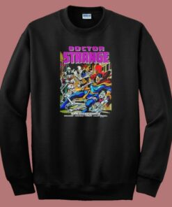 Alone Against Eternity Strange 80s Sweatshirt 2