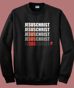 Among Us Jesus Christ Sus Sweatshirt
