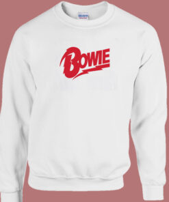 Amplified David Bowie Logo Sweatshirt Amplified David Bowie Logo Sweatshirt