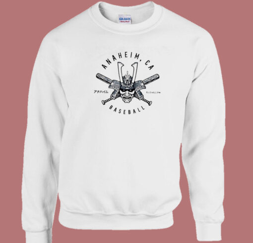 Anaheim Samurai Helmet Baseball Sweatshirt