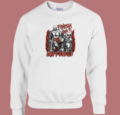 Andy Brown Fatality Sweatshirt On Sale