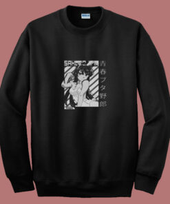Anime Bunny Girl 80s Sweatshirt 1