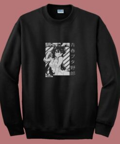 Anime Bunny Girl 80s Sweatshirt 1 Anime Bunny Girl 80s Sweatshirt 2