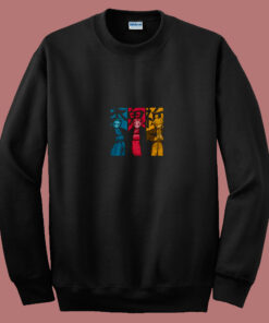 Anime Characters Vintage 80s Sweatshirt 1