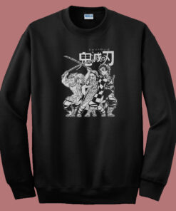 Anime Demon Retro 80s Sweatshirt 1