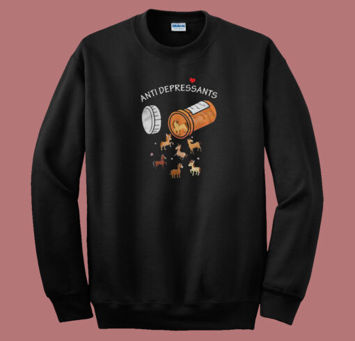 Antidepressants French  80s Sweatshirt