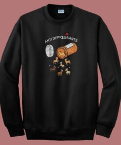Antidepressants French  80s Sweatshirt