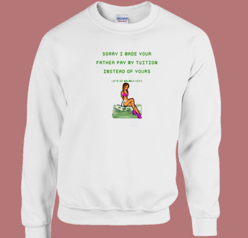 Apologies Milks Merch 80s Sweatshirt