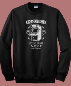 Arcade Fighter Game 80s Sweatshirt