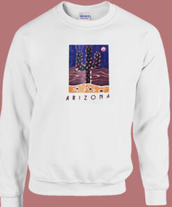 Arizona Desert Cactus 80s Sweatshirt 1