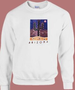 Arizona Desert Cactus 80s Sweatshirt 2