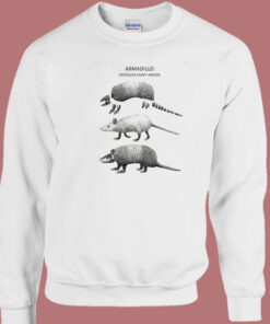 Armadillo Opossum Heavy Armor Sweatshirt 1