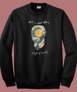 Art Is About Letting Gogh 80s Sweatshirt