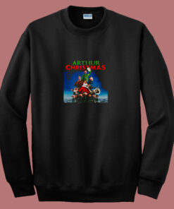 Arthur Christmas Movie Xmas Vintage 80s Sweatshirt Arthur Christmas Movie Xmas Vintage 80s Sweatshirt