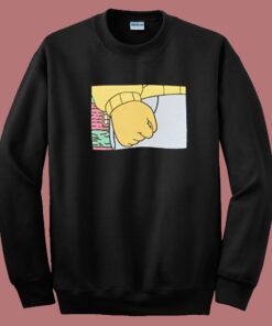 Arthur Clenched Fist Meme Sweatshirt Arthur Clenched Fist Meme Sweatshirt