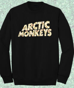 Artic Monkeys Floral Crewneck Sweatshirt Artic Monkeys Floral Crewneck Sweatshirt