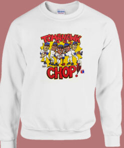 Atlanta Braves Tomahawk Chop Sweatshirt 1
