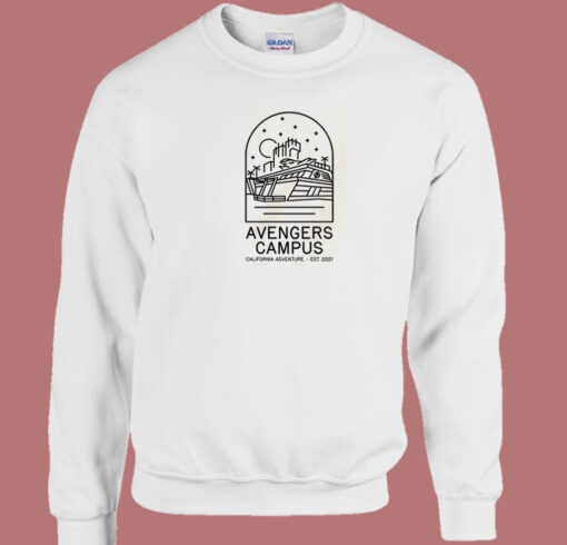 Avengers Campus California 80s Sweatshirt