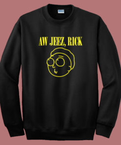 Aw Geez Rick Nirvana Sweatshirt Aw Geez Rick Nirvana Sweatshirt