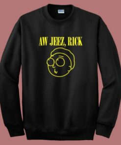 Aw Geez Rick Nirvana Sweatshirt